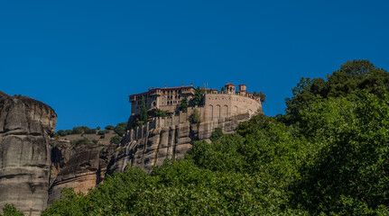 The Monastery of St. Varlaam is an Eastern Orthodox monastery that is part of the Meteora monastery complex in Thessaly, central Greece.