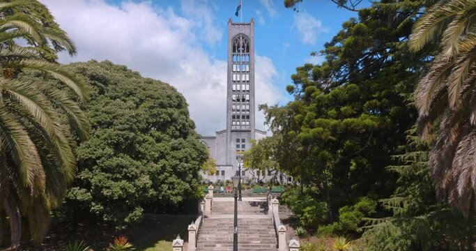 Aerial: The Nelson Cathedral, South Island, New Zealand