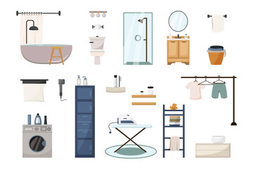 Set interior bathroom