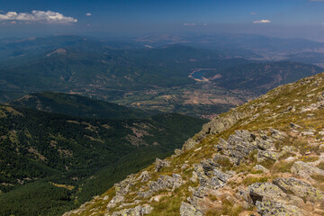 Fototapeta na wymiar View of Pelister mountains, North Macedonia