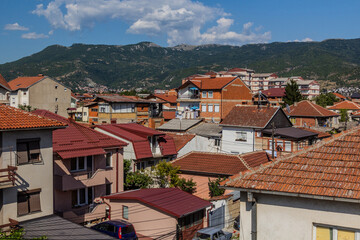 Roofs of Ohrid town, North Macedonia