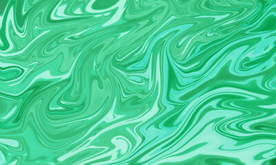 abstract green liquid oil painting artistic background