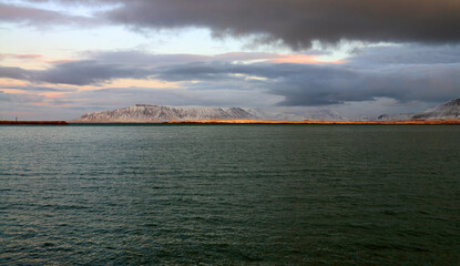 Faxafloi Harbor Reykjavik Iceland