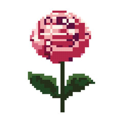 heart made of cubes