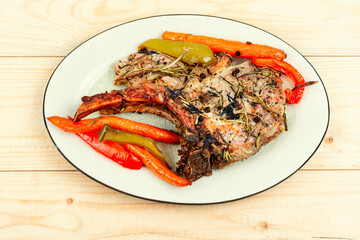 Grilled Tomahawk steak