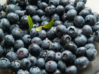  Berries in a handmade plate