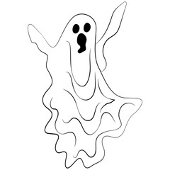Ghosts in line style