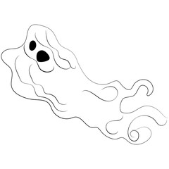 Ghosts in line style