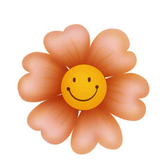 smiling yellow flower