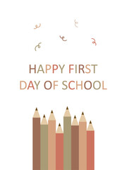 First day of school 2023, back to school, schoolchild