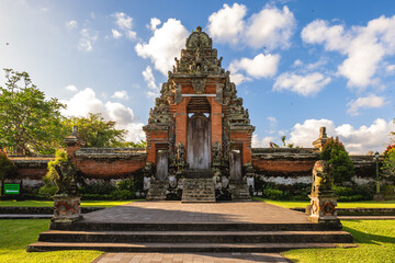 Pura Taman Ayun, a Balinese temple and garden in Mengwi subdistrict in Badung Regency, Bali,...