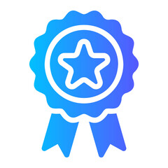 badge gradient icon