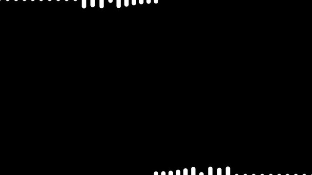 Abstract Dotted Line Flow Fall Overlay Element 2