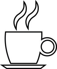  coffee cup and mag for your design . A nice cup of coffee and tea. Coffee cup icons set .Coffee and tea cup icons set on white background .Tea Cups of coffee tea collection. Hot drink icon. Cup