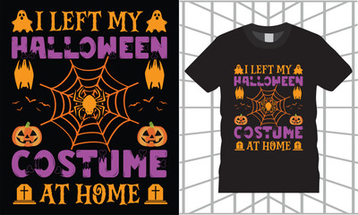 Halloween T-Shirt Design vector Graphic template.Halloween t-shirt illustration. Horns head devil t shirt design.Beautiful and eye catching vector. Halloween party costume with print-ready File.