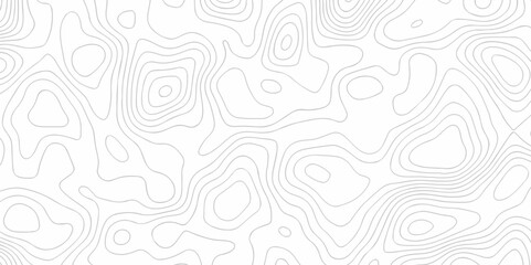 Seamless pattern with lines Topographic map. Geographic mountain relief. Abstract lines background. Contour maps. Vector illustration, Topo contour map on white background, Topographic contour lines.