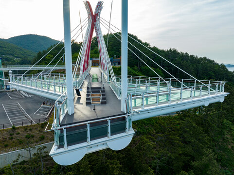 설리스카이워크의 아침