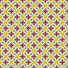 Seamless retro pattern with flowers.Vintage retro texture. Simple background.