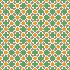 Seamless retro pattern with flowers.Vintage retro texture. Simple background.