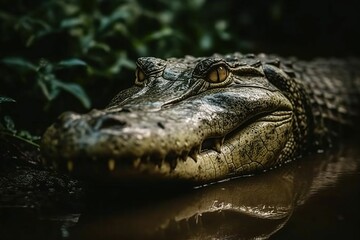 Obraz premium Aligator swamp photography