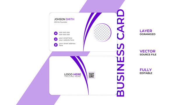 Professional Vector Business Card Design