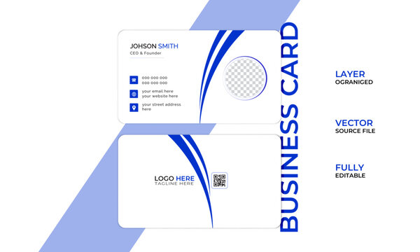 Professional Vector Business Card Design