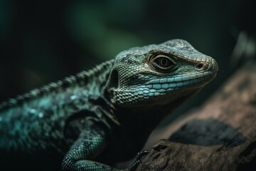 Naklejka premium Lizard photography