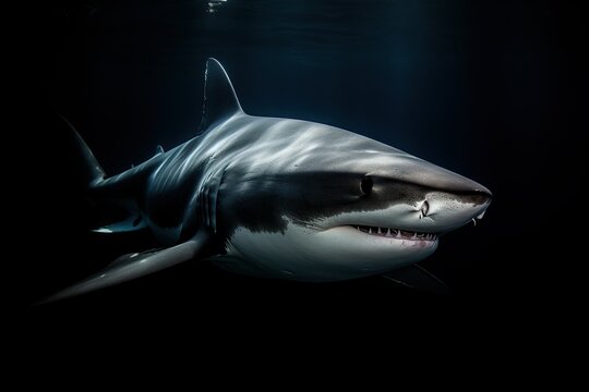 Shark underwater photography