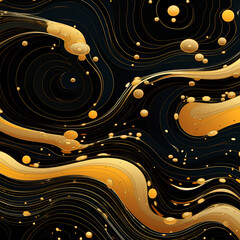 abstract background with stars,light,line,star,AI generated 