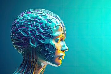 Obraz premium AI, Neural Network, Data Science, Analytics, Robot: Futuristic Technology for Intelligent Data Analysis. Photo generative AI