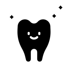 Tooth dentist icon symbol image vector. Illustration of the dental medicine symbol design graphic image