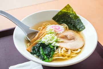 シンプルな佐野ラーメン