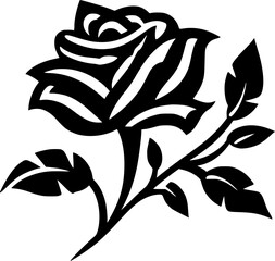 Flower - High Quality Vector Logo - Vector illustration ideal for T-shirt graphic