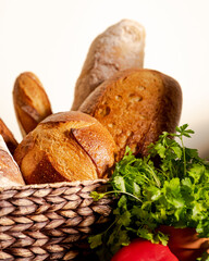 Basket of bread