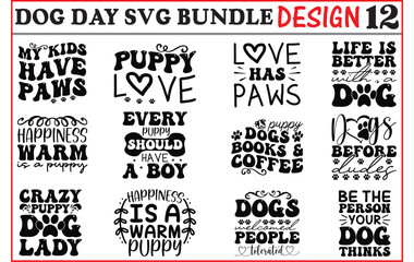 Dog Day SVG Bundle