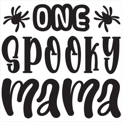 One spooky mama