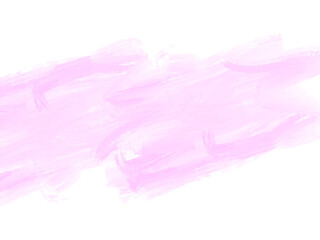 Abstract soft pink watercolor brush stroke design background