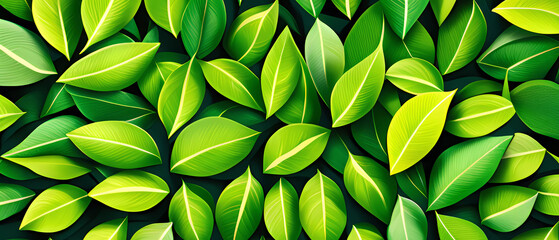 Fototapeta premium green leaves background