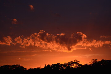 Sonnenuntergang, Abendrot