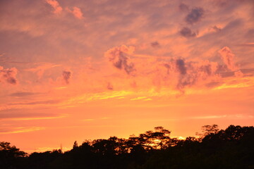 Sonnenuntergang, Abendrot