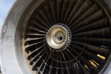 the old plane engine