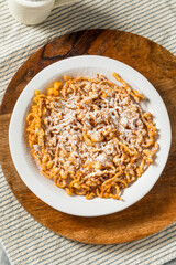 Sweet Powdered Sugar Funnel Cake