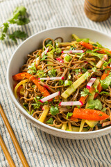 Healthy Organic Asian Noodle Salad