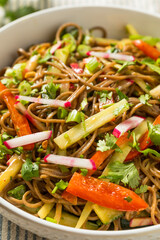 Healthy Organic Asian Noodle Salad