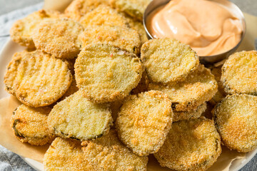 Homemade Deep Fried Pickles