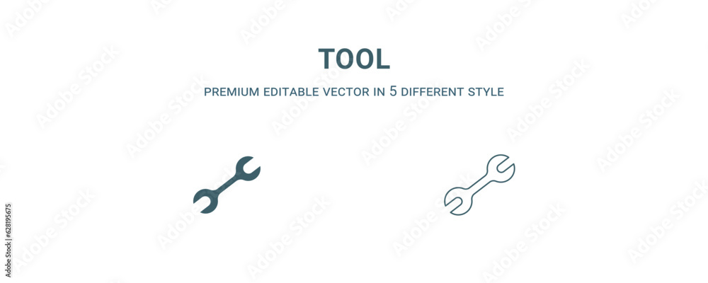Wall mural tool icon. filled and line tool icon from history collection. outline vector isolated on white backg