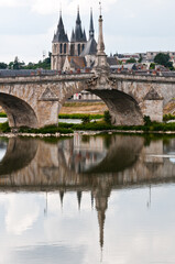 Cathedral at Blois, Loir-et-Cher department, central France