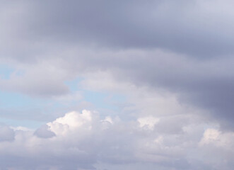 blue sky background with white clouds during day .Abstract white cloud and blue sky in sunny day texture background,Light cloudy texture. Sunny day concept. Vector illustration,