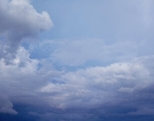 blue sky background with white clouds during day .Abstract white cloud and blue sky in sunny day texture background,Light cloudy texture. Sunny day concept. Vector illustration,