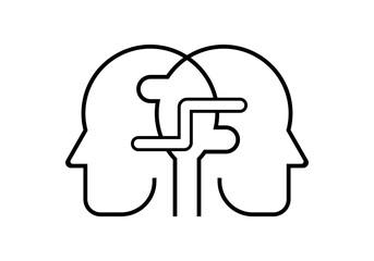 Business icon vector, Business illustrator line icon, Arts illustrator